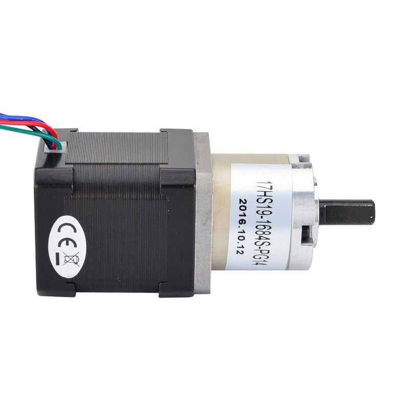 STEPPERONLINE 14:1 Planetary Gearbox High Torque Nema 17 Stepper Hobby DIY CNC Camera - Image 4